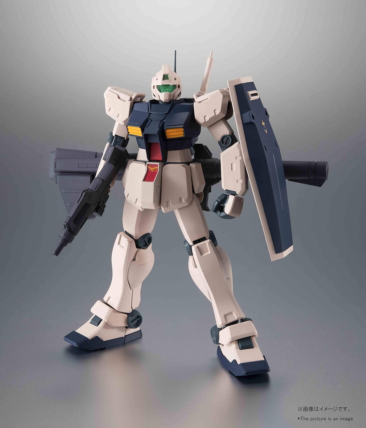 Robot Spirits Mobile Suit Gundam 0083 [Side MS] RGM-79C Gym Kai Version, A.N.I.M.E. Approx. 4.9 inches (125 mm), ABS & PVC Pre-painted Action Figure