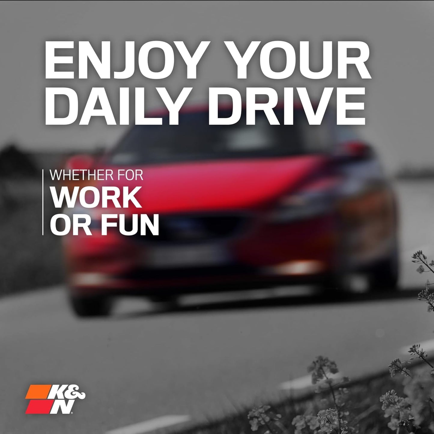 K&N Replacement Air Filter 33, Genuine