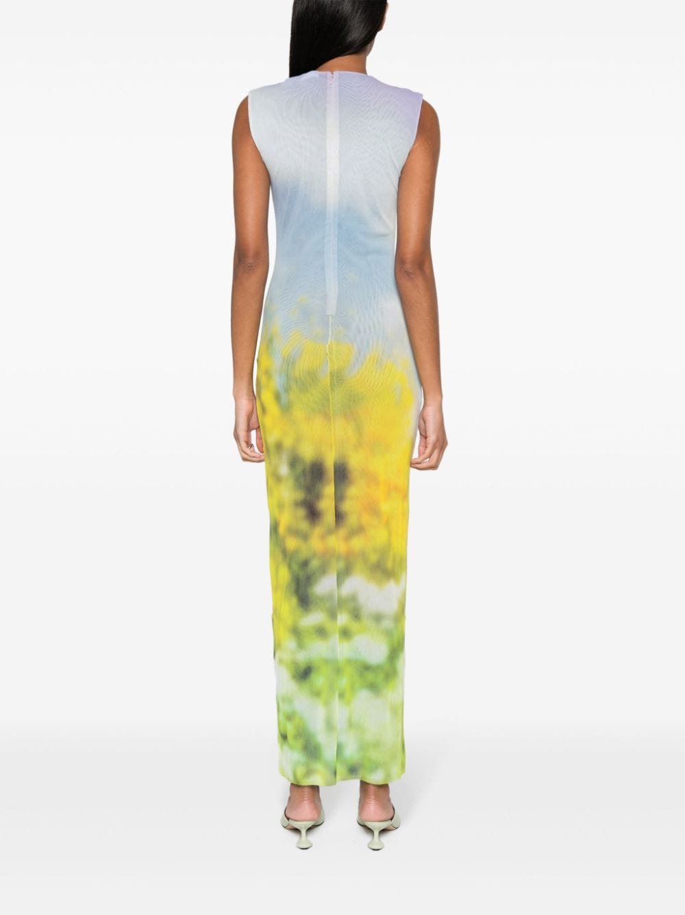 Acne Studios にきびスタジオが長いドレスを印刷しました - Image 4