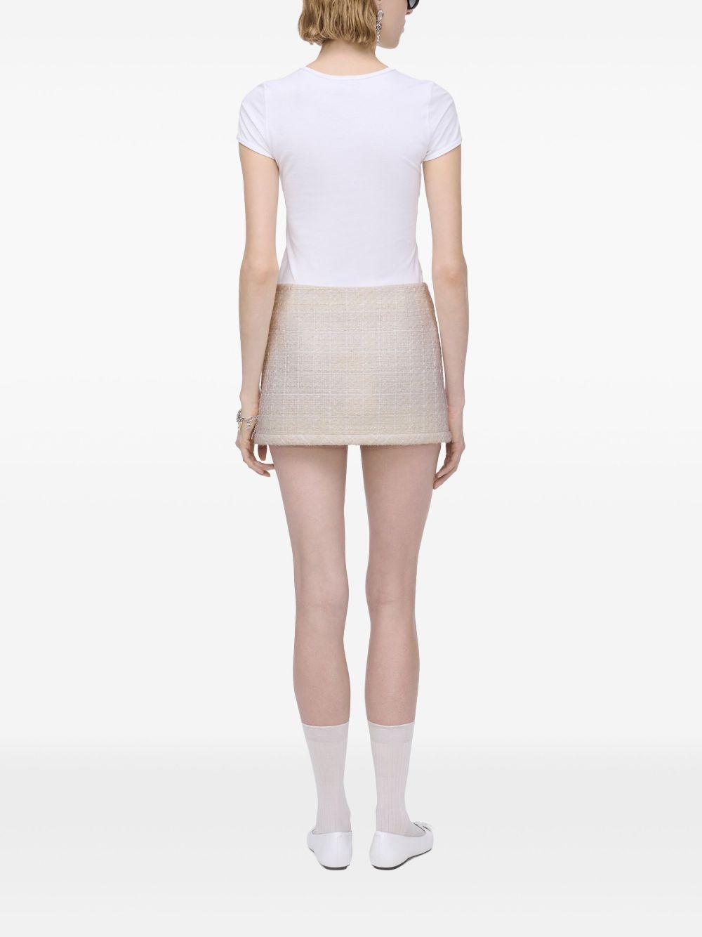 Marc マークジェイコブスツイードミニスカート - Image 4