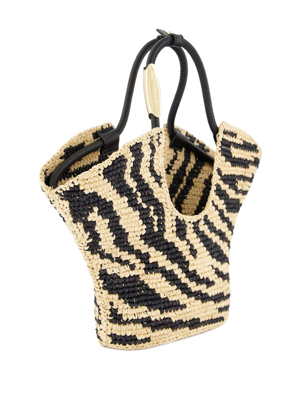 Zimmermann Zimmermann Goldentime Small Rafia Tote - Image 4