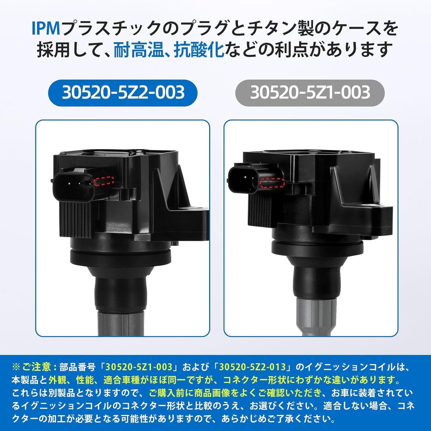 3 Pcs Ignition Coil for Honda N-BOX JF1 JF2 N-ONE JG1 JG2 N-WGN JH1 JH2 3 Pin Turbo Car Genuine Compatible Number:30520-5Z2-003 30520-5Z2-013