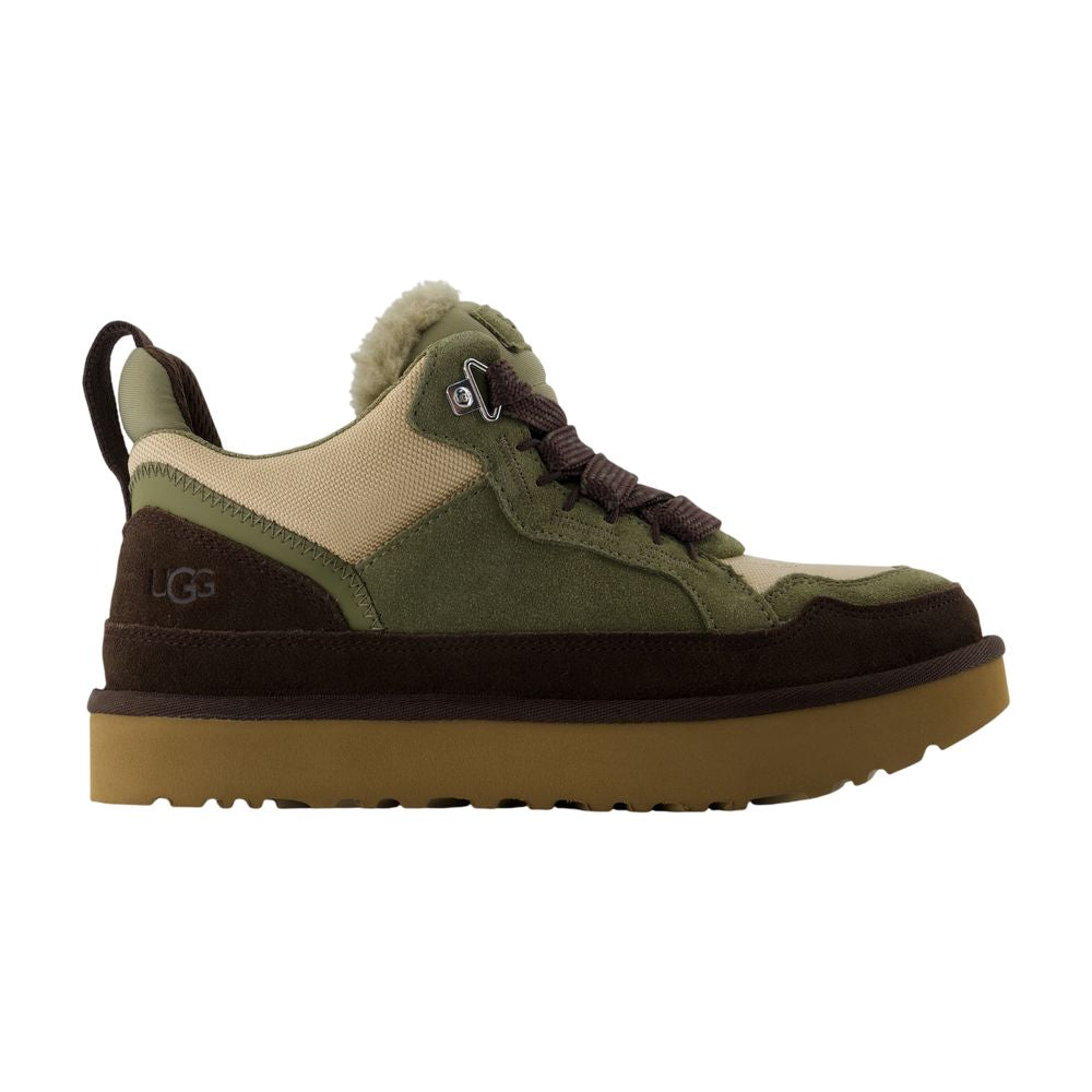 Ugg ローメル スニーカー アグ レザー グリーン - Image 4