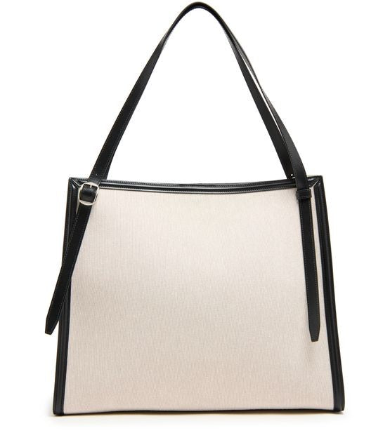 COPERNI ブランドロゴ キャンバス ベルトトートバッグ - Image 4