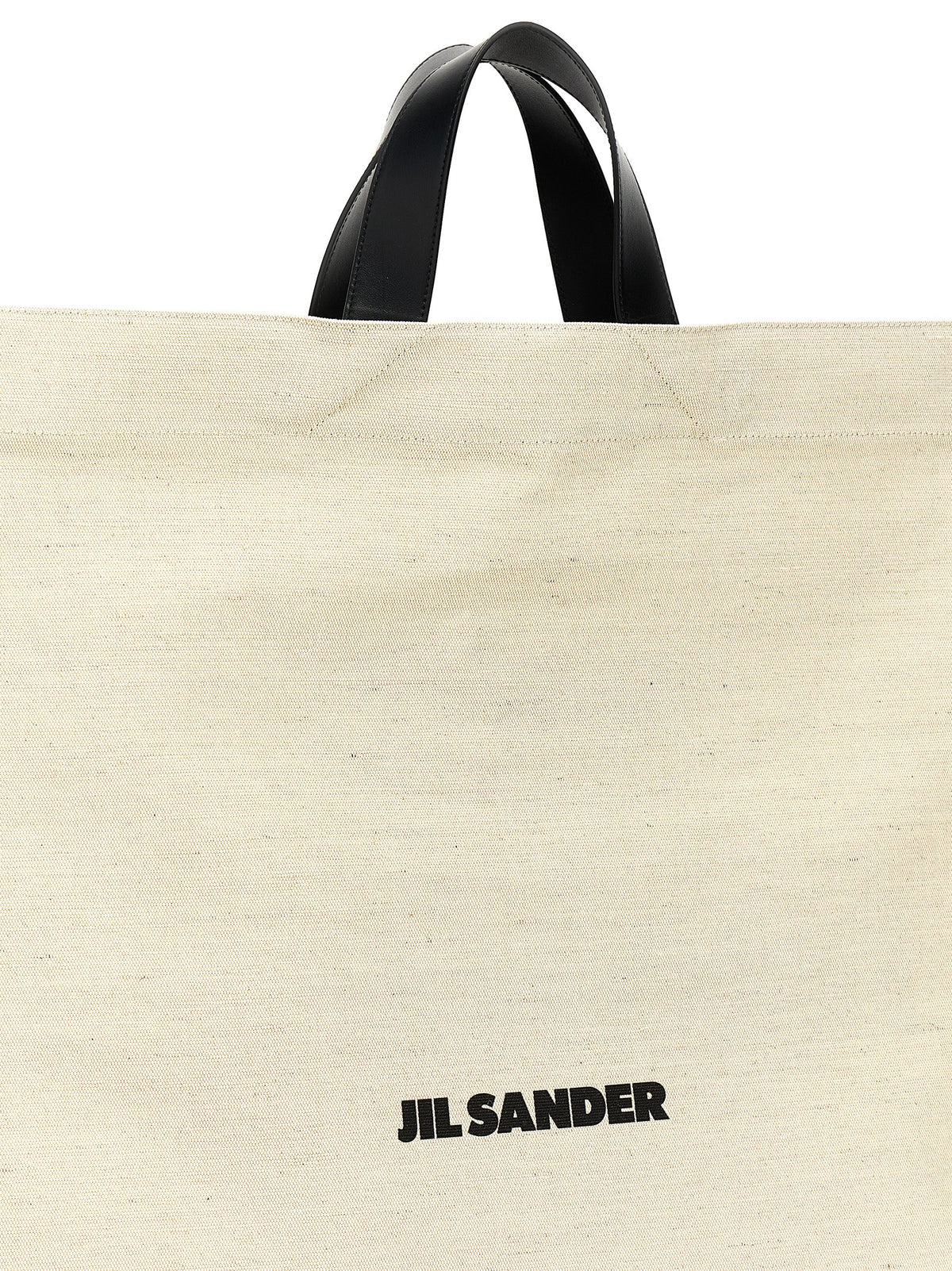 Jil Jil Sander 'Border Book Tote Square'ショッピングバッグ - Image 4