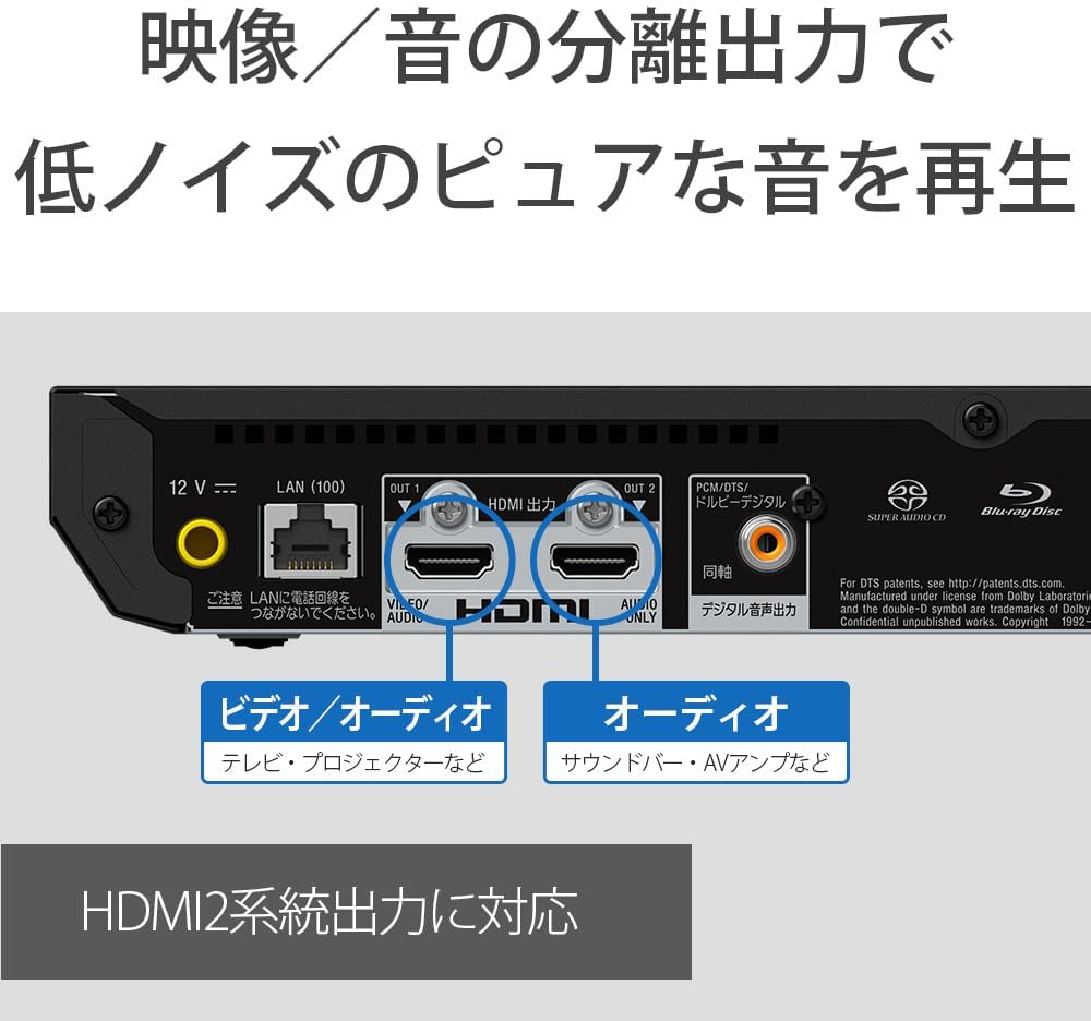 Sony UBP-X700/K Blu-ray Player/DVD Player Supports Ultra HD Blu-ray Playback