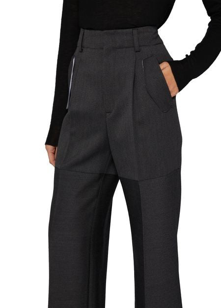 VICTORIA BECKHAM ポケットディテール パネルパンツ - Image 4