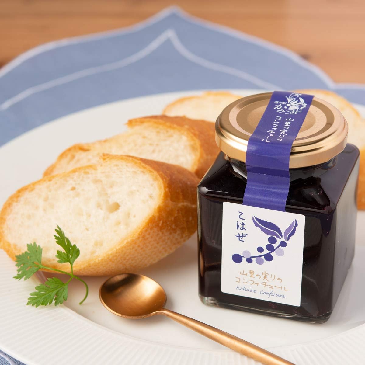 Confiture Kobaze, 7.1 oz (200 g), Akita Prefecture Jam, Akita Souvenir, Kamikoani Tourism Product