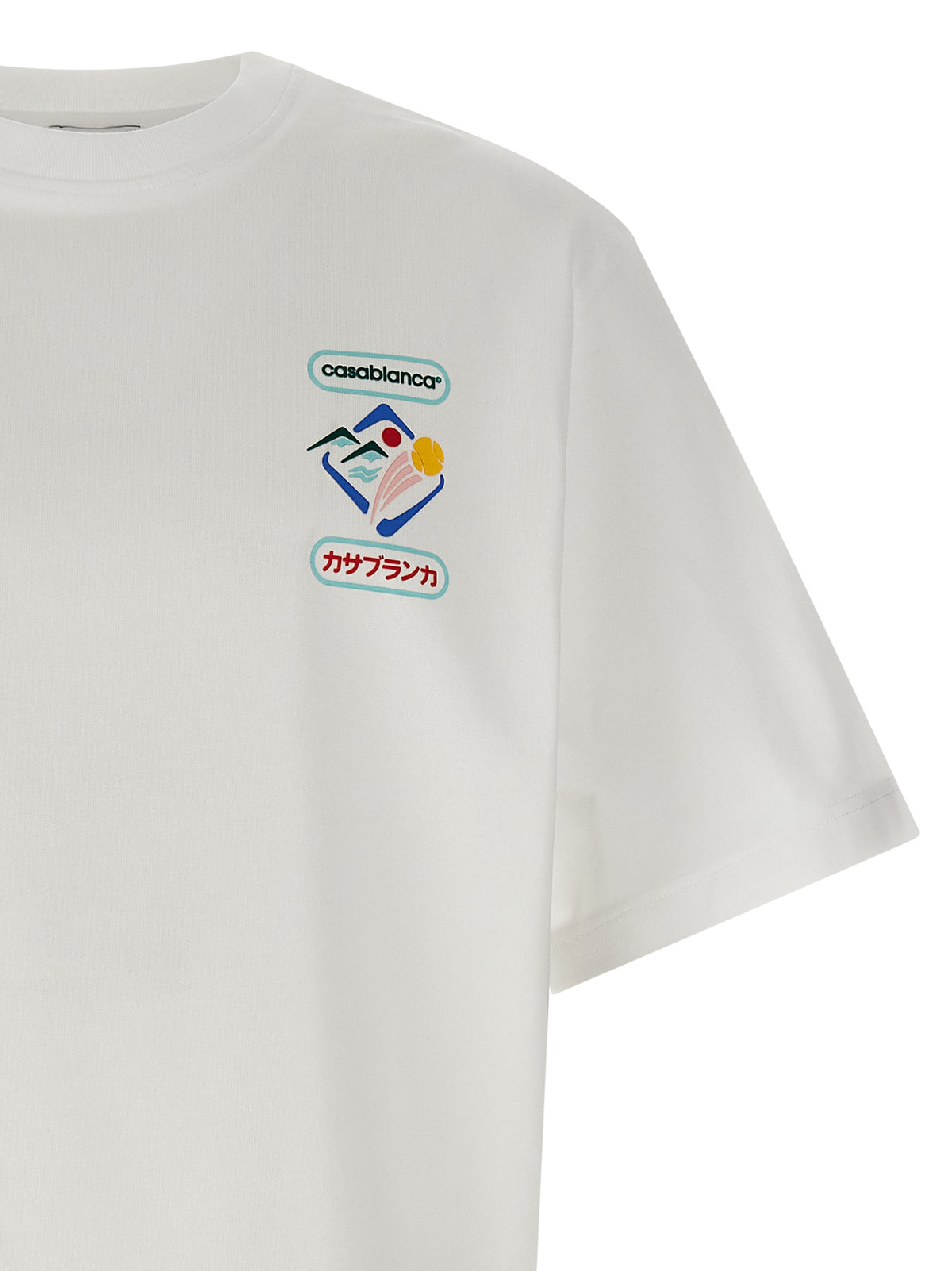 Casablanca カサブランカ 'モンターニュスポーツ' Tシャツ - Image 4