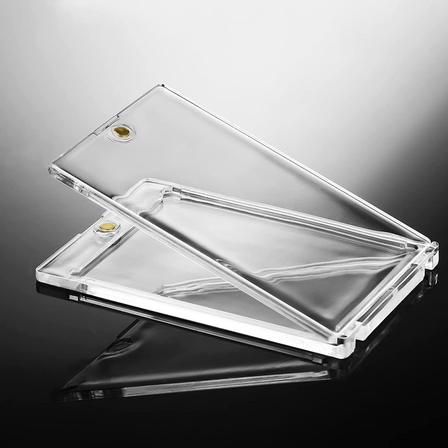 FFOGG Poker Loader, UV Protection, Magnetic Holder, 35pt Storage, Trading Card Case, Card Case, Yugioh Card Case, Poker Magnetic (4 Loaders)