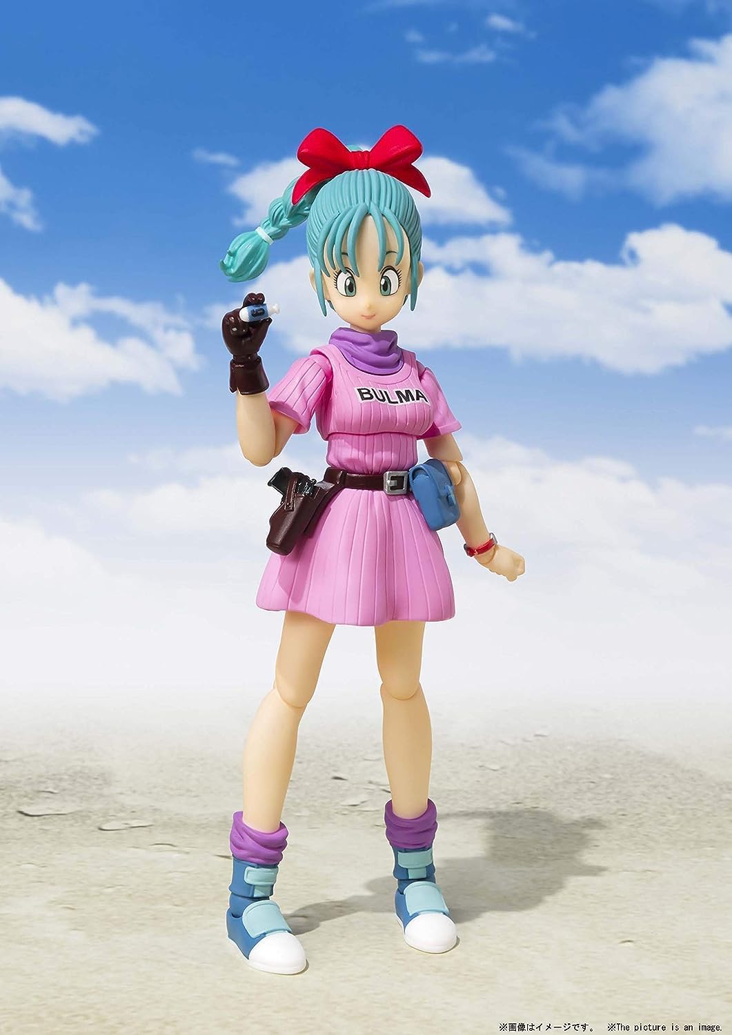 S.H. Figuarts Dragon Ball Bloomers - Beginning of the Great Adventure - (Resale Version) Approx. 5.3 inches (135 mm), ABS & PVC Pre-painted Action Figure