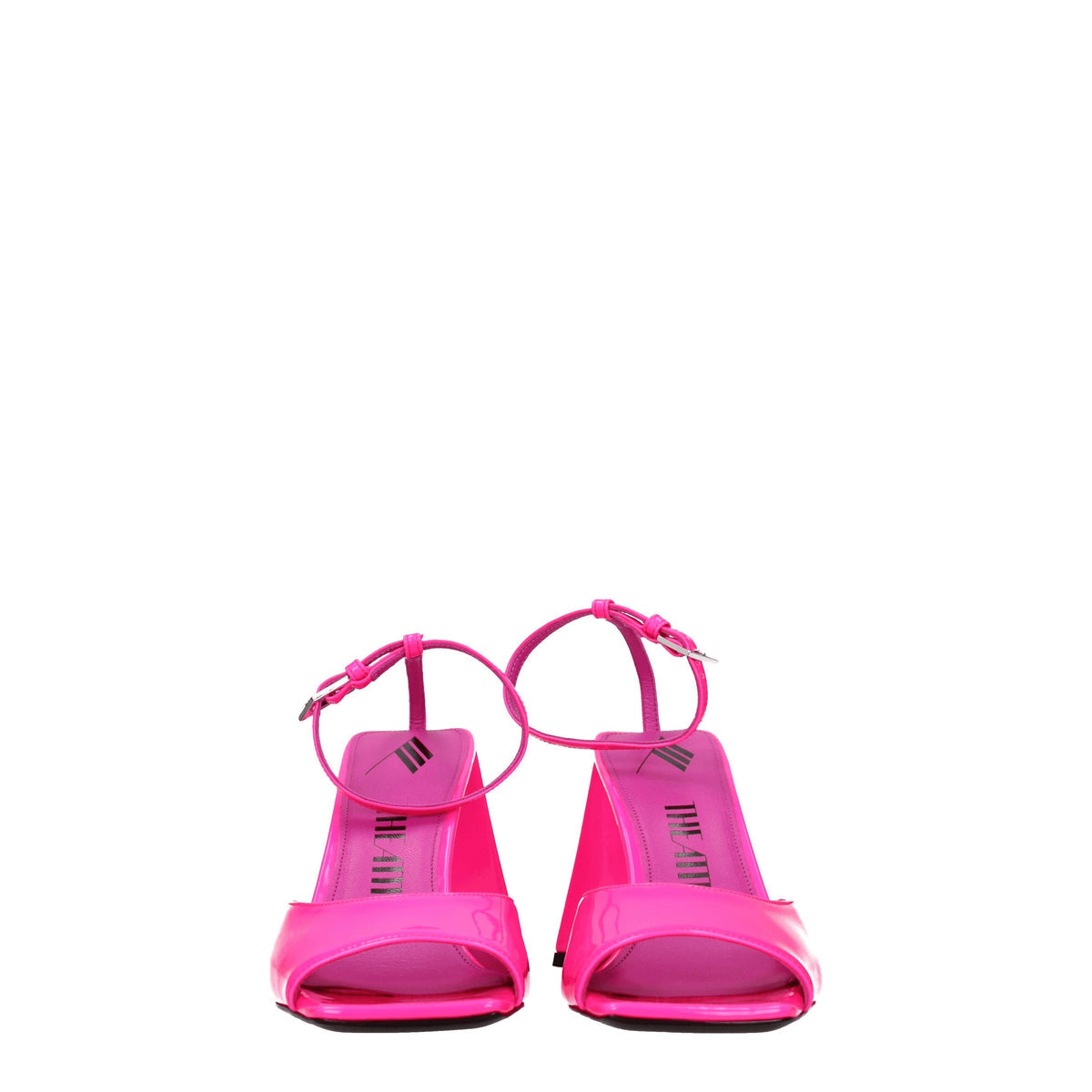 The Attico Sandals Women Leather Pink/Pink Fluo - Image 4