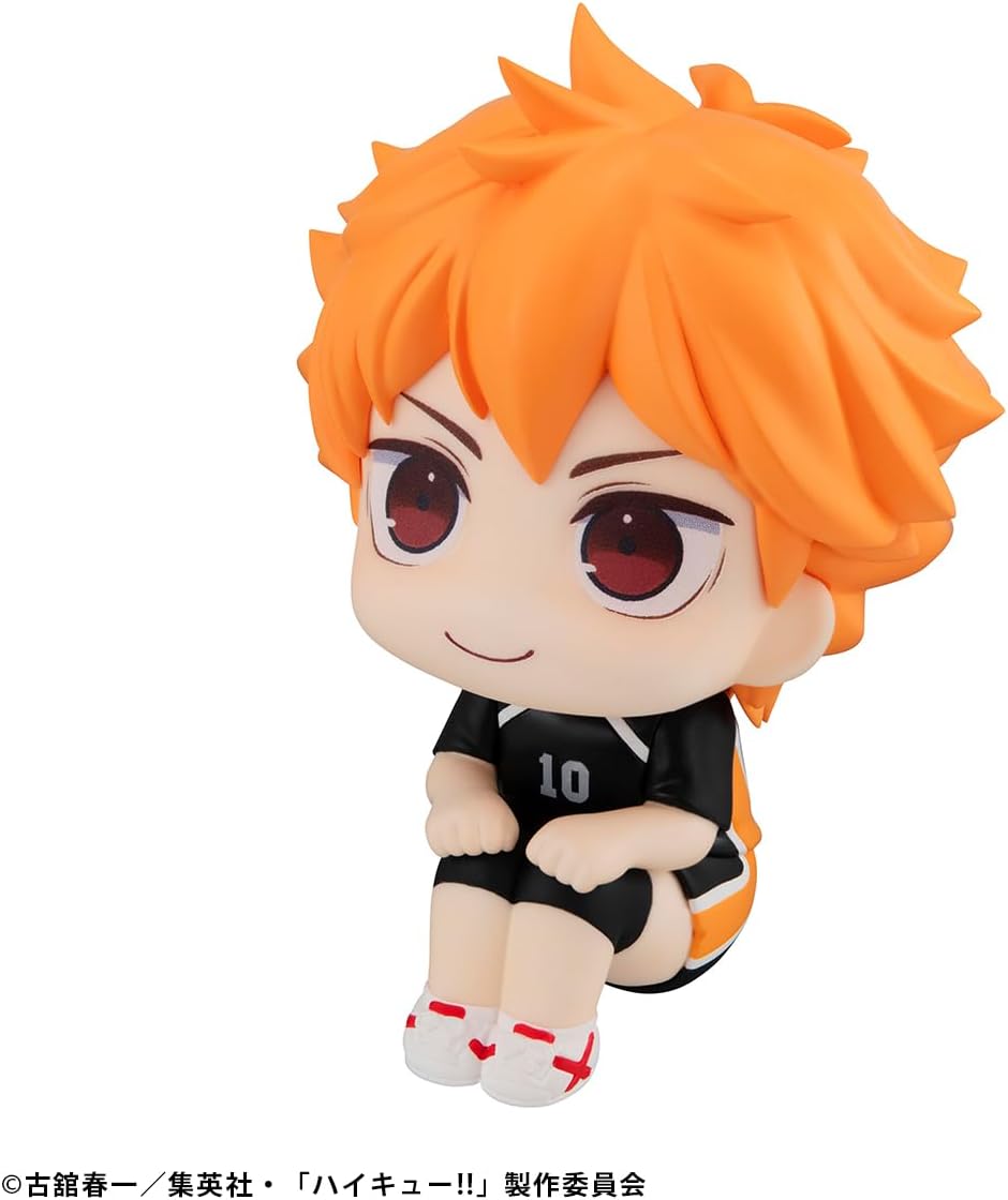 Rukappu Haikyuu!! Shoyo Hinata Uniform Ver., Approx. 4.3 inches (110 mm), PVC Pre-painted Action Figure