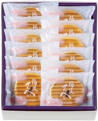 Souke Genkichoan Fukuwatashi Senbei, 10 pieces (Gift, Sweets, Souvenir)