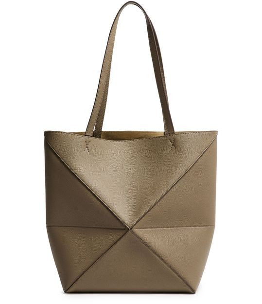 LOEWE Medium Puzzle Fold tote in soft grained calfskin - Image 4