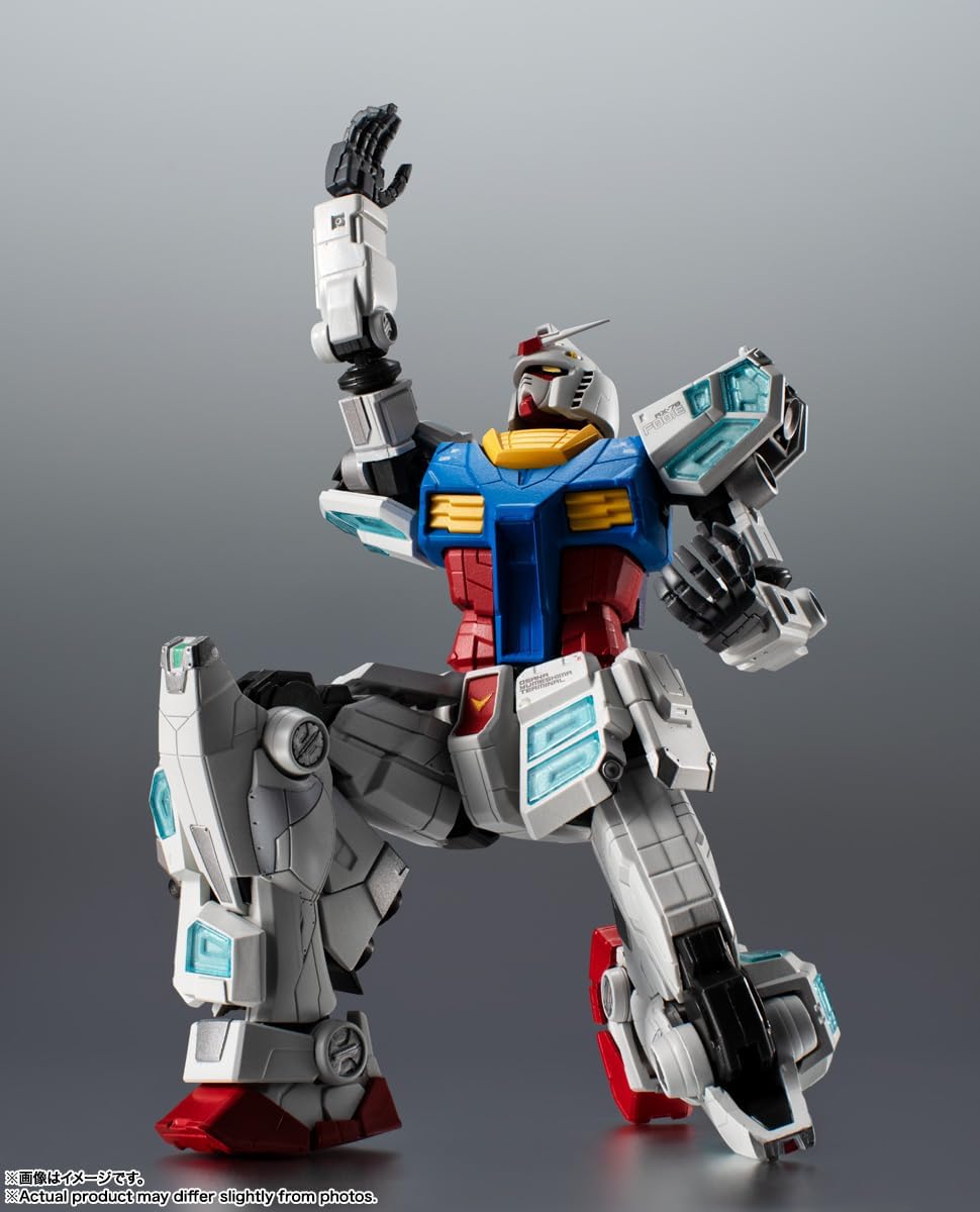 TAMASHII NATIONS EXPO2025 ROBOT SPIRITS Osaka・Kansai Expo "GUNDAM NEXT FUTURE PAVILION" RX-78F00/E Gundam, Approx. 5.1 in (130 mm), PVC & ABS, Pre-painted Articulated Figure
