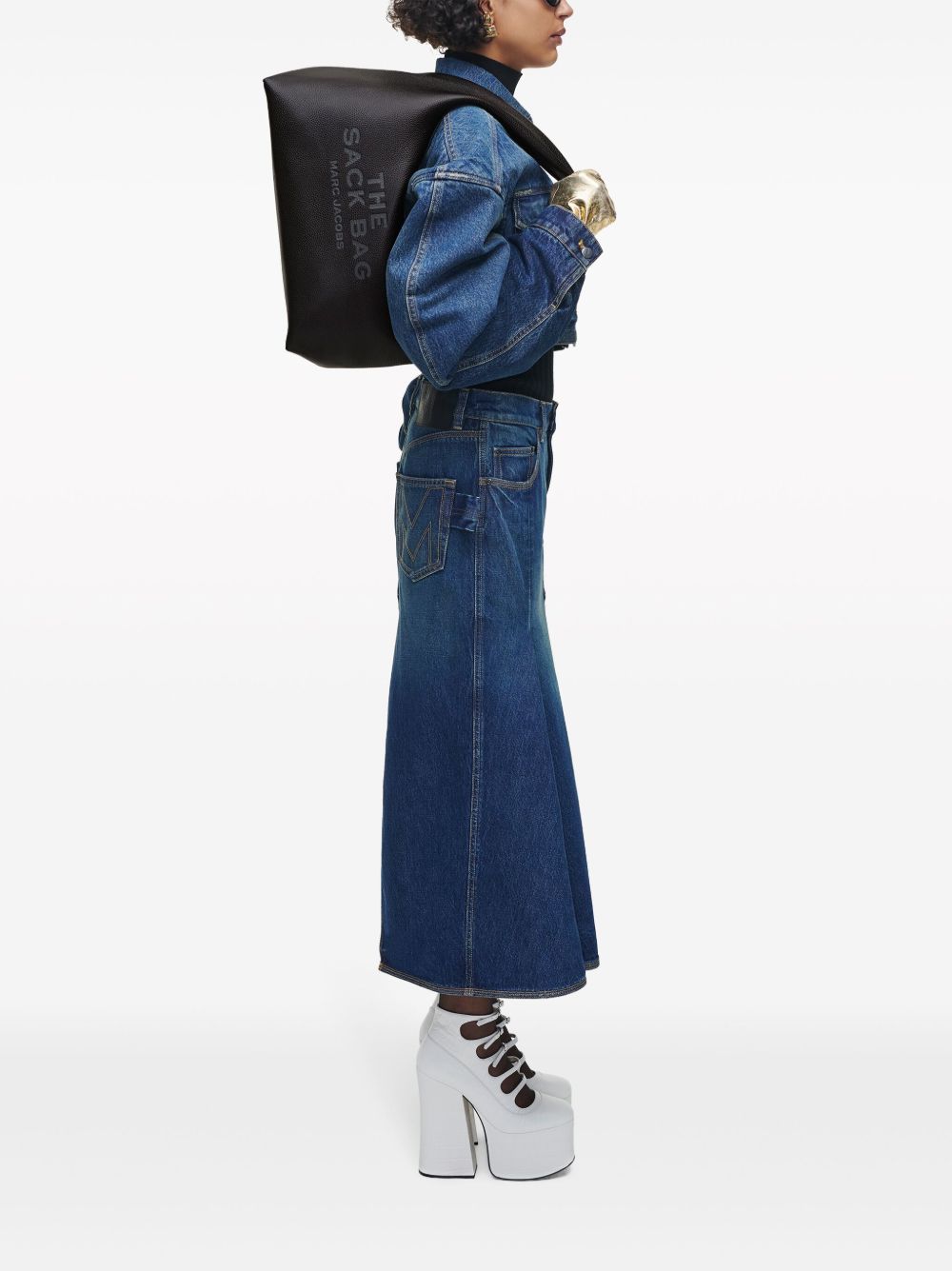Marc マークジェイコブスサックレザーハンドバッグ - Image 4