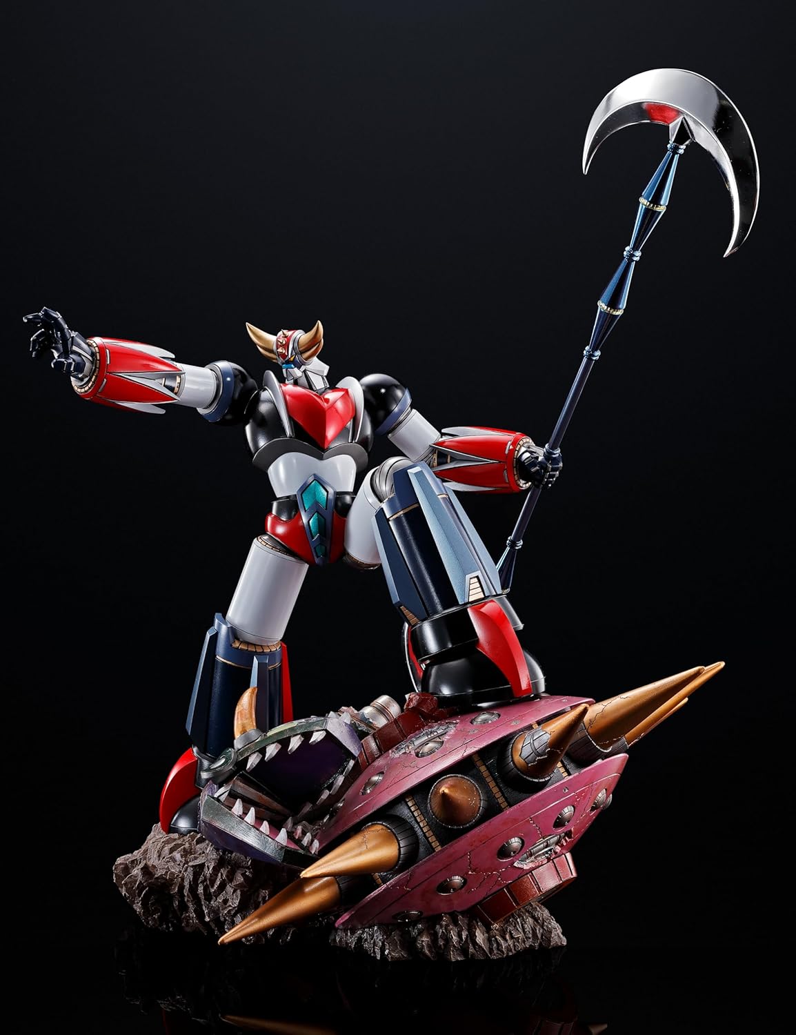 Figuarts Zero Touche Métallique UFO Robo Glendazer, Approx. 11.8 inches (300 mm), PVC & ABS, Pre-painted Complete Figure