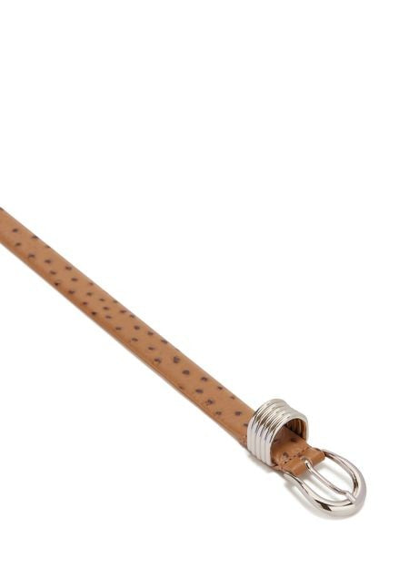 DÉHANCHE Hollyhock Ostrich belt - Image 4