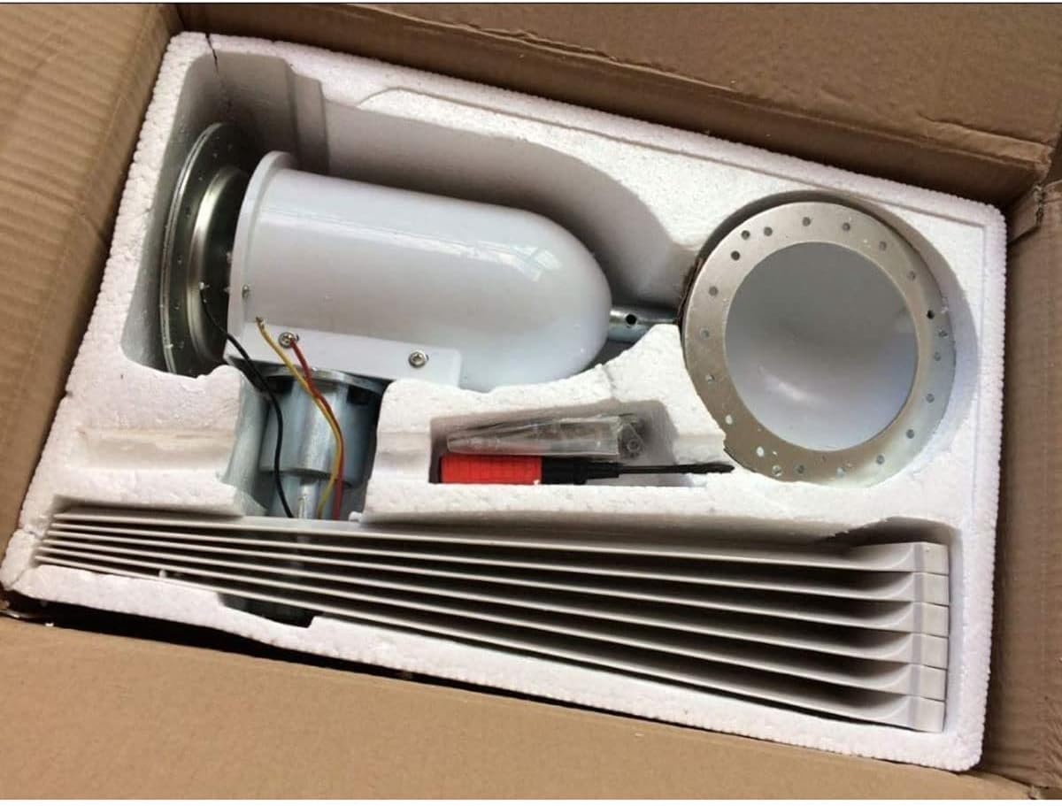 風力タービン、6枚羽根12V 24V風力タービン、1m/秒、風速400W三相風力発電機、24V(24V)