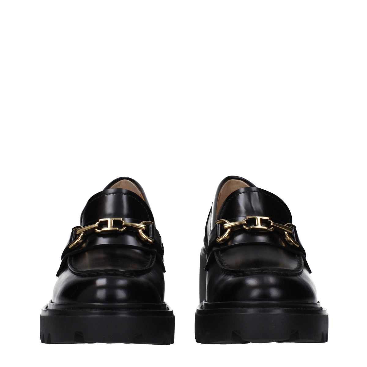 Tods トッド 'S モカッシーニ女性スキンブラック - Image 4