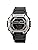 Casio MWD-110 Series Standard Digital Metal Face Men's Watch, Dark Gray (Inverted LCD) MWD-110H-8BV