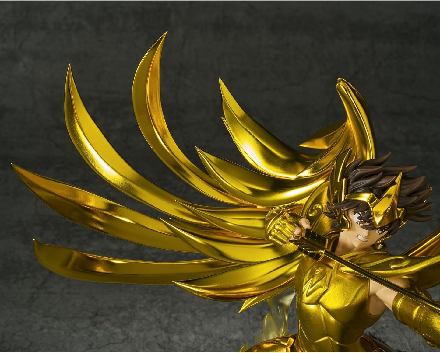 Figuarts Zero Touche Métallique Saint Seiya, Sagittarius Seiya, Approx. 9.8 inches (250 mm), PVC & ABS, Pre-painted Complete Figure