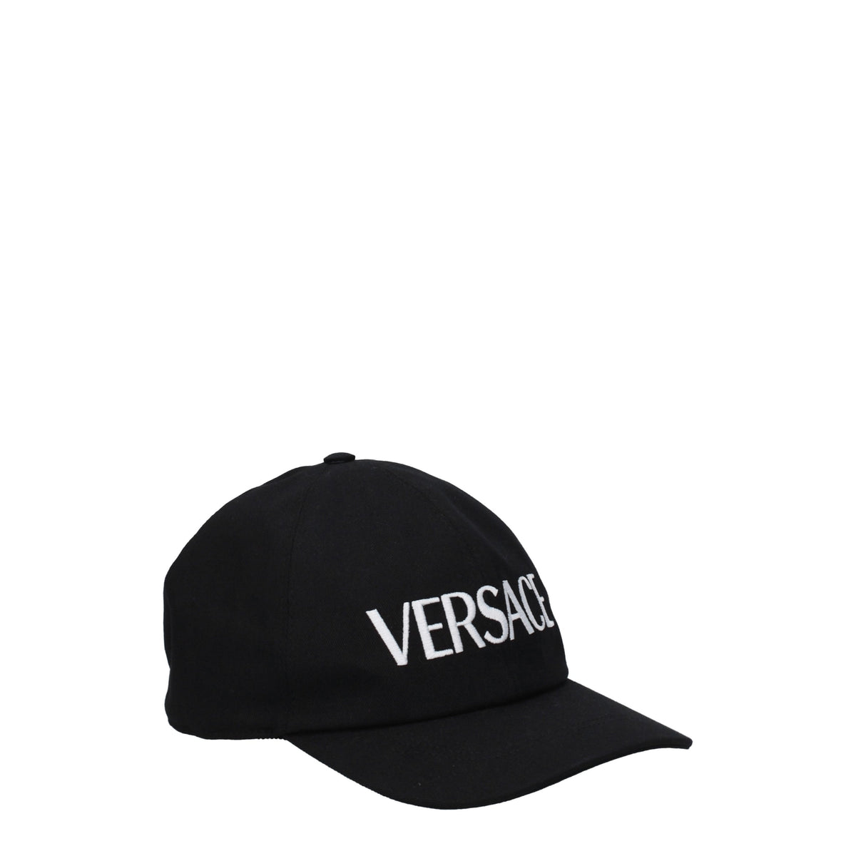 Versace ヴェルサーチの帽子女性綿黒/白 - Image 4