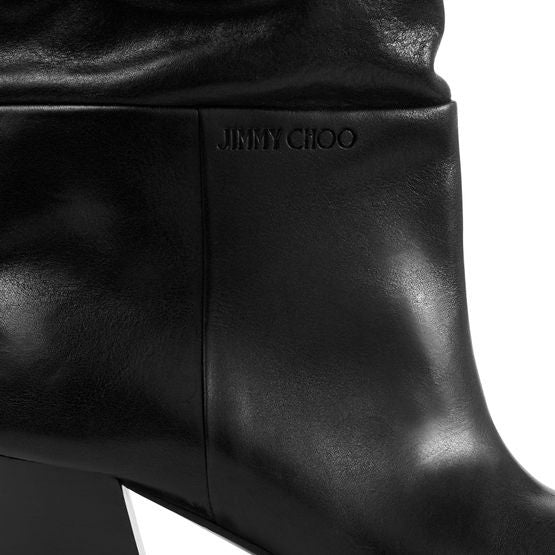 JIMMY CHOO Hart 60 knee high boots in calf leather - Image 4