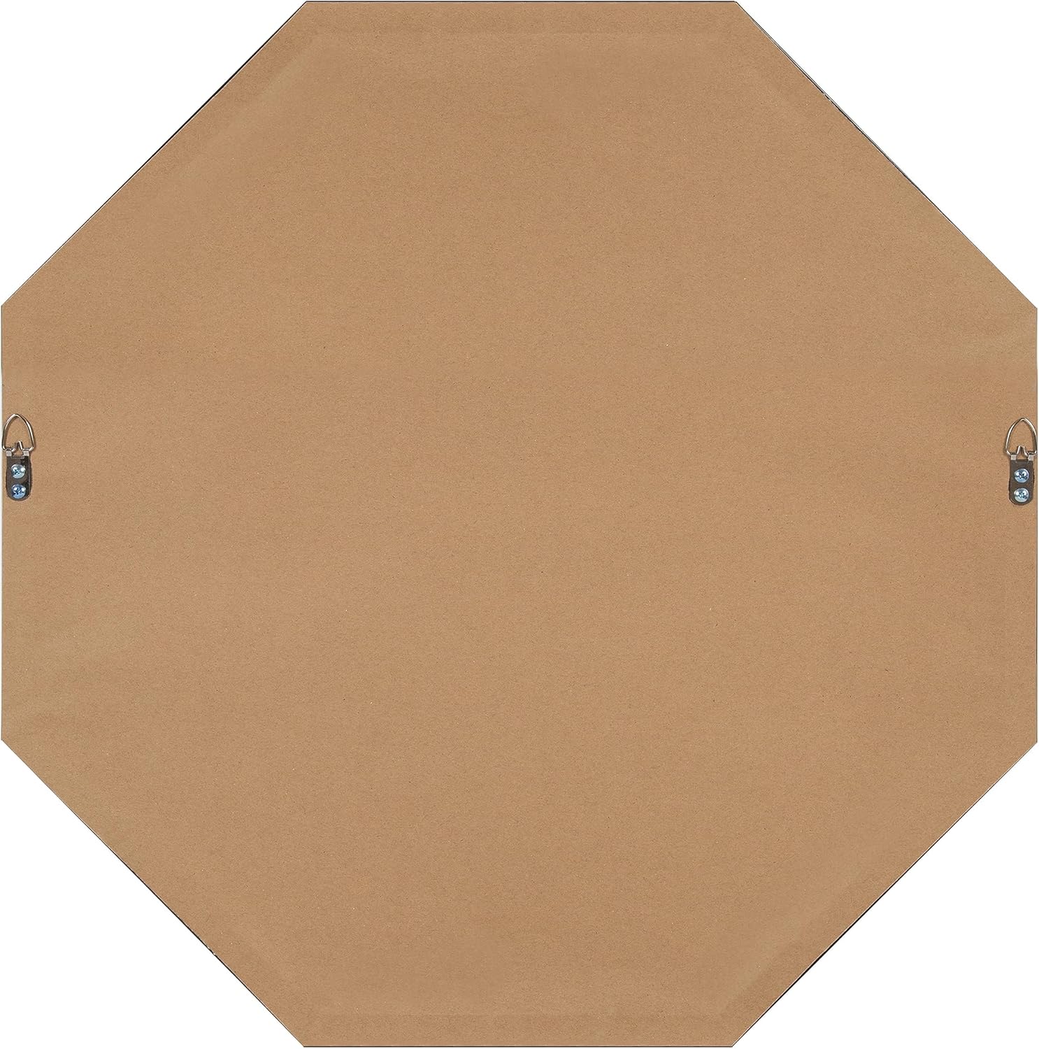 Kate and Laurel Rhodes - Espejo de pared octágono moderno, dorado, 25 x 25 pulgadas