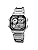 Casio World Time Digital Men's Watch AE-1200 Series International Model, Silver Metal AE-1200WHD-1AV, Bracelet Type