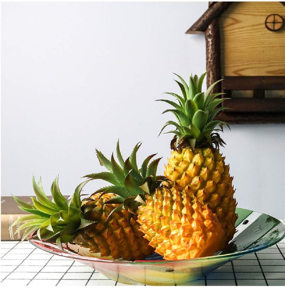 Mythological Square, Pineapple, Fruit Food, Sample Model, Okinawa, Hawaii, Tropical Restaurant, Cafe, Coffee Shop, Display, Exhibition, Real, Exhibition, Real, Exquisite, Realistic Artisan Craft