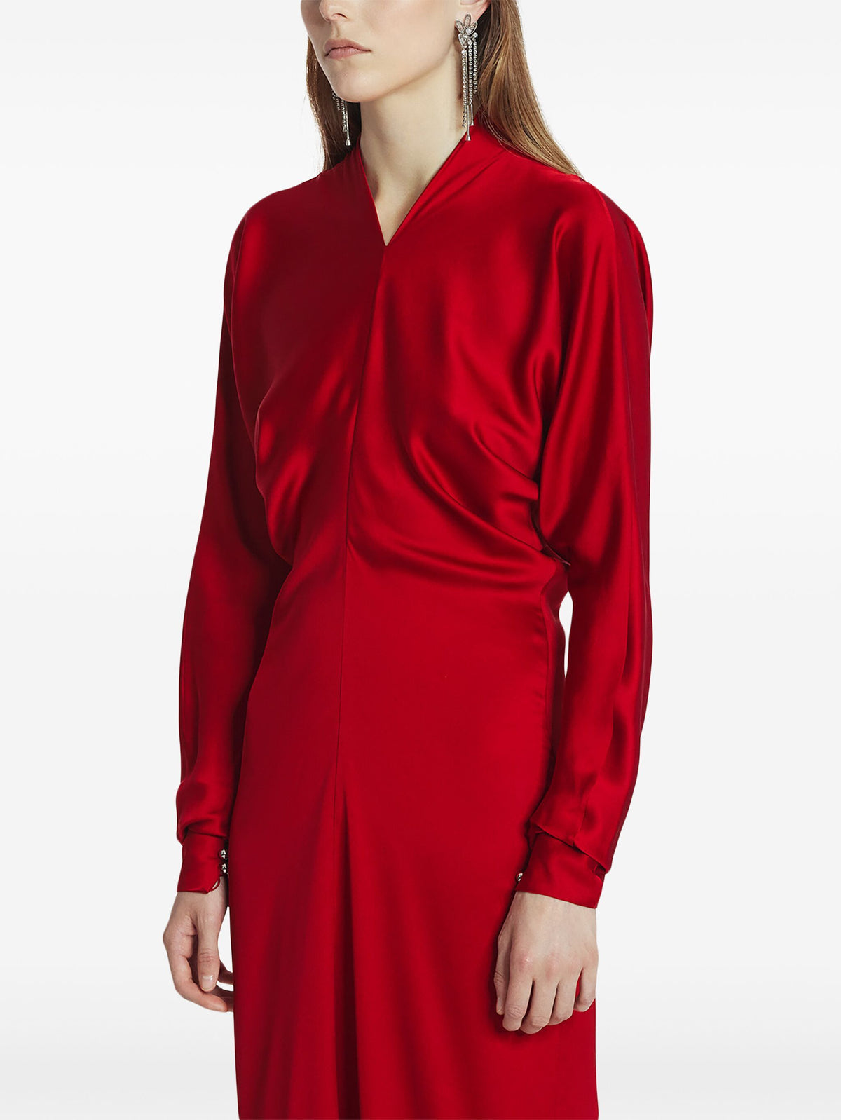 Lanvin ランバンドレープ装着ドレス - Image 4