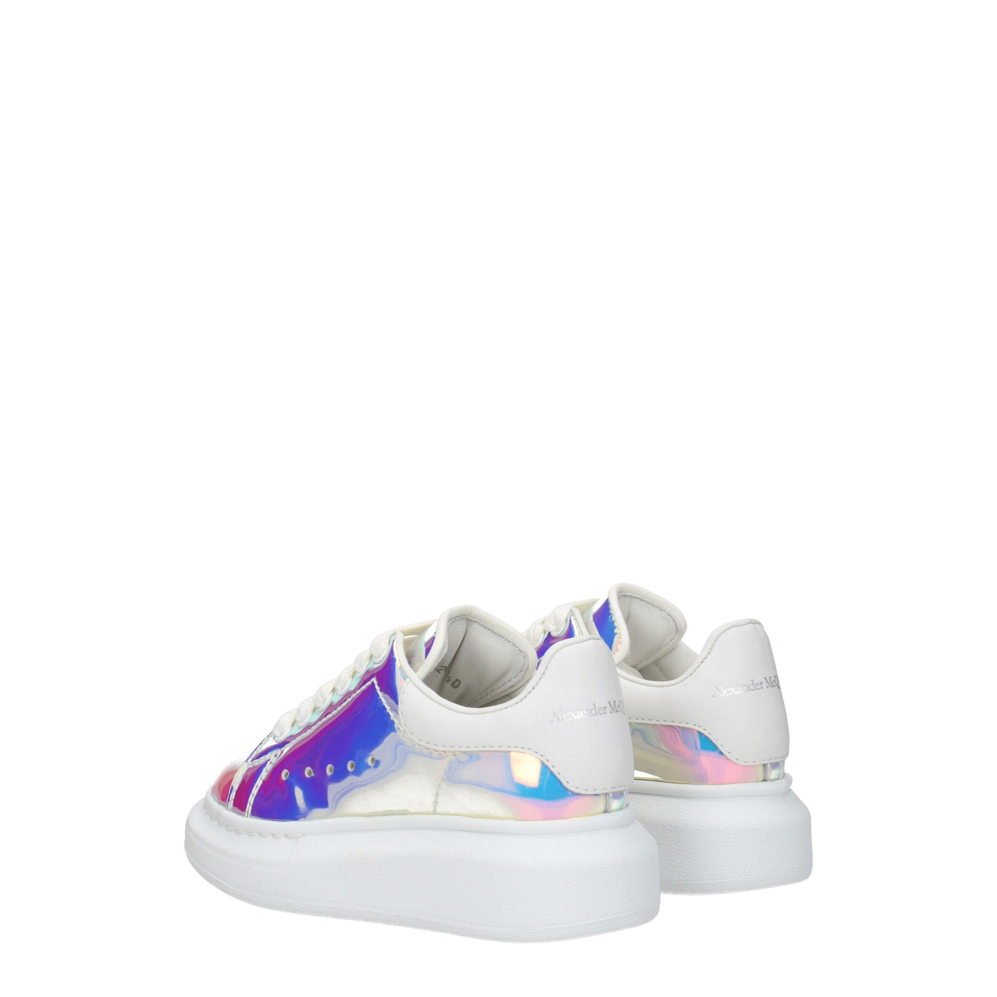 Alexander McQueen アレクサンダーマックイーンギフトのアイデアスニーカーキッズ女性s PVCマルチカラー/ホワイト - Image 4