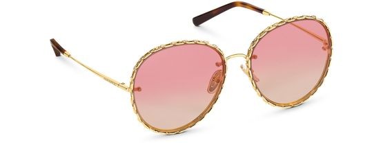 LOUIS VUITTON LV リング ラウンド サングラス - Image 4