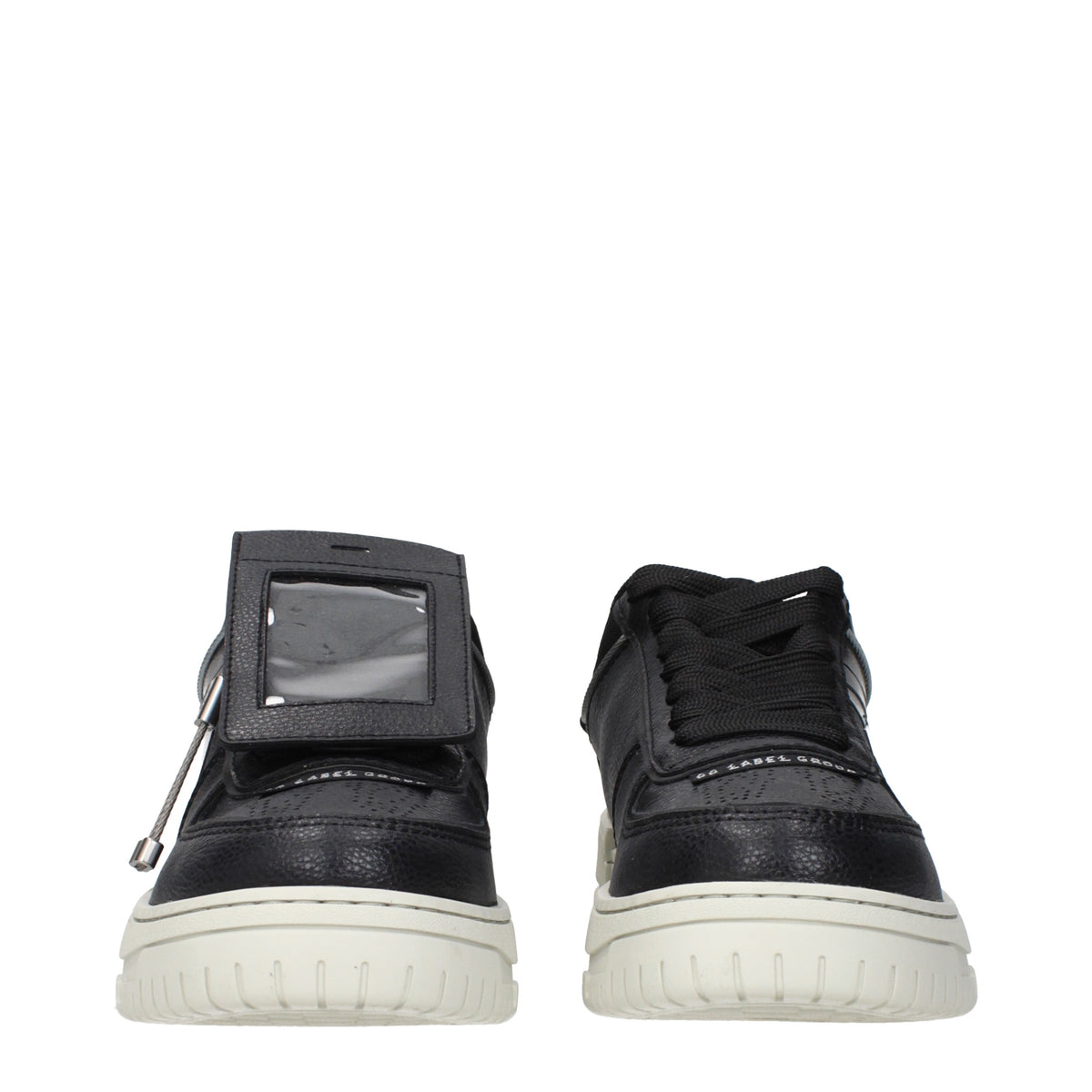 44 44レーベルグループメンズs スニーカー ポリウレタン ブラック - Image 4