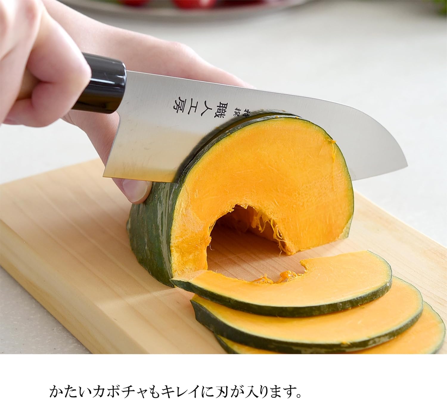 Styleneo Santoku Knife, Made in Japan, Stainless Steel, Craftsmanship Finished, Japanese Knife, 6.7 inches (170 mm), Tsubamesanjo
