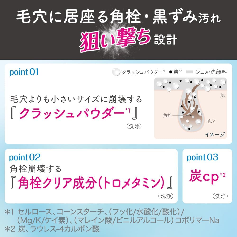 Suisai Beauty Clear Point Pore Polisher [Pore Care] [Square Plug Care] [Face Washing]