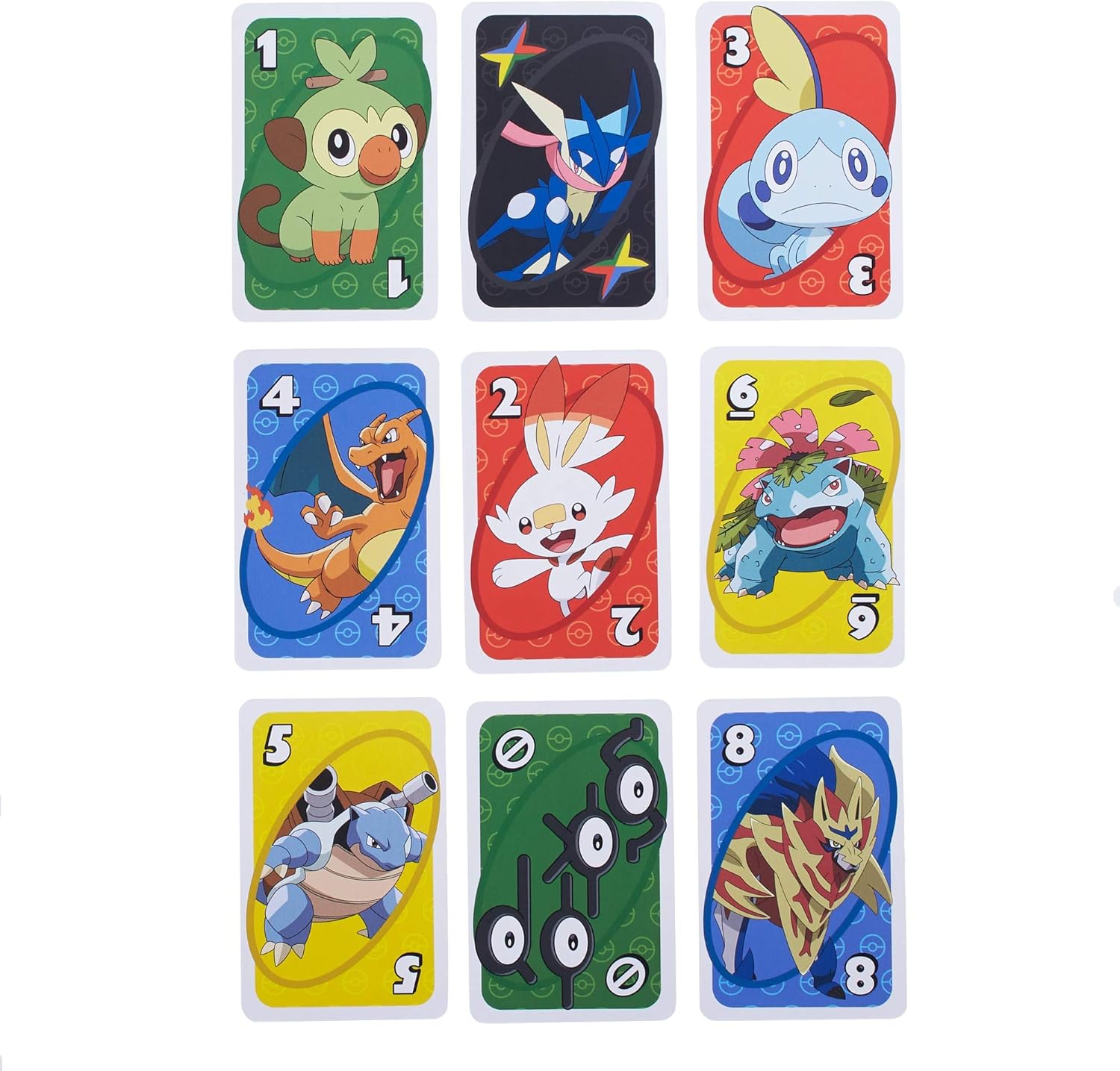 Mattel Games UNO GNH17 Pokemon Card Game Party Game, 2 to 10 Players, Ages 7 and Up, Pokemon