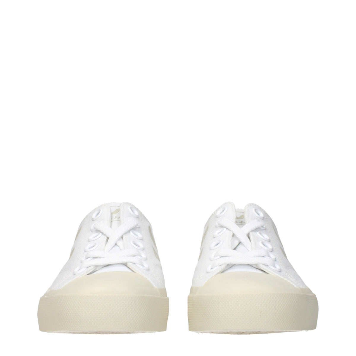 Veja ヴェジャ ワタ イイ ウィメンズs スニーカー ホワイト/ベージュ ファブリック - Image 4