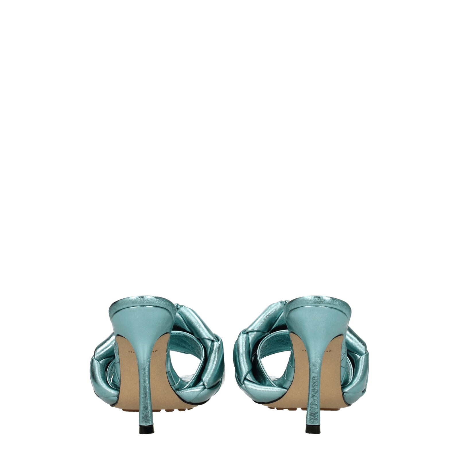 Bottega Veneta Sandals Women Heavenly Leather/Frosted Moon - Image 4