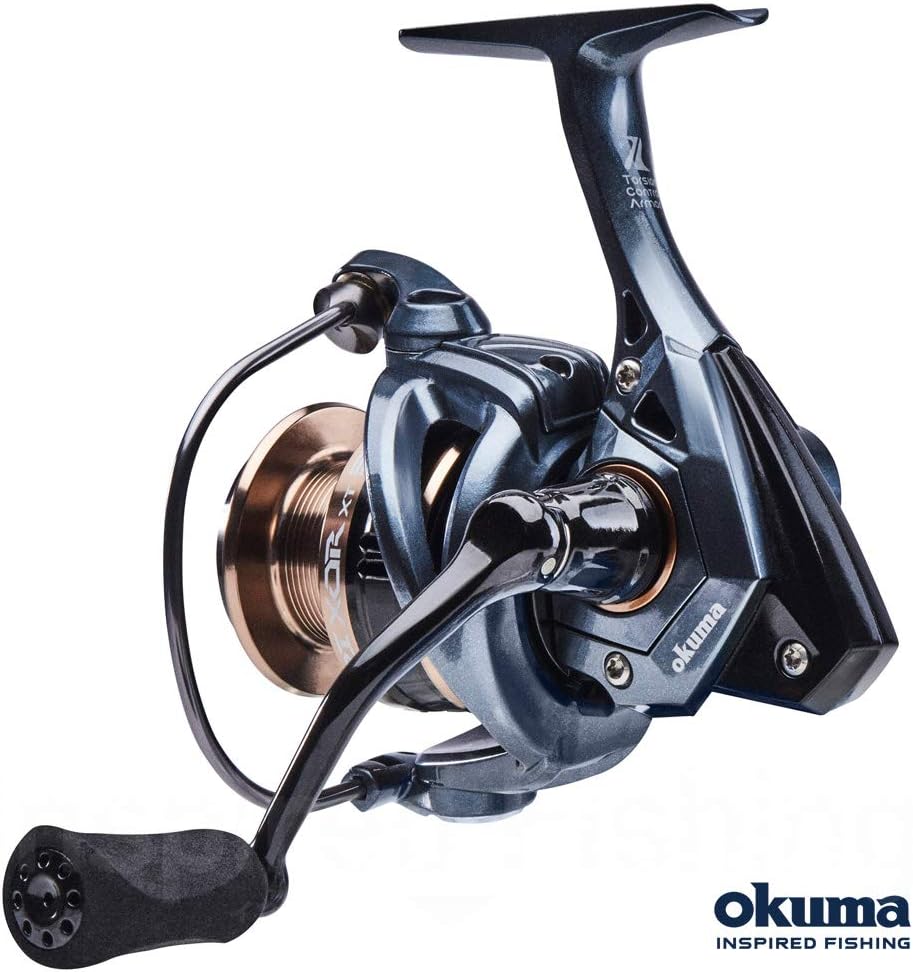 Zenith Okuma EPIXOR EPXT-30PLUS Universal Spinning Reel with Shallow Groove Aluminum Spool