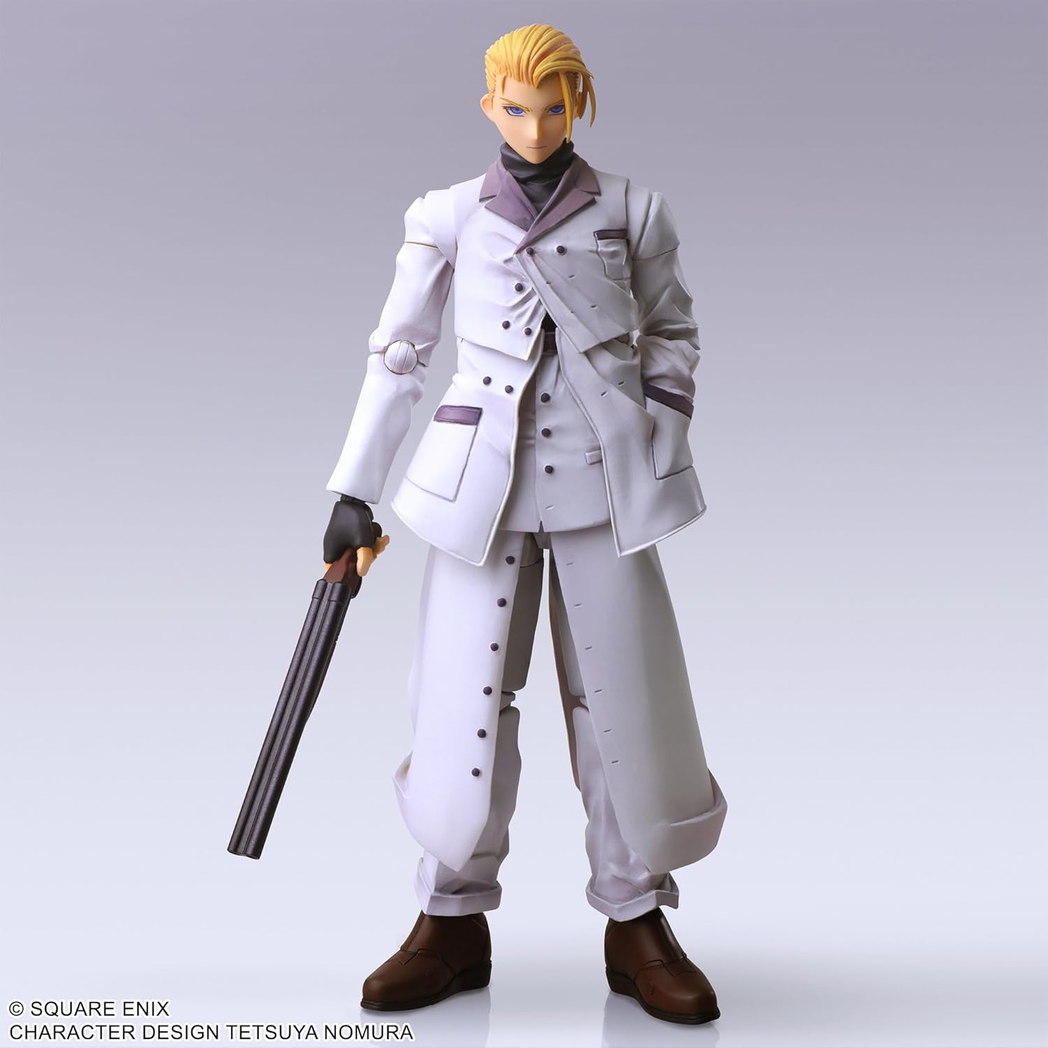 Final Fantasy VII Bling Arts Rufaus Shinra PVC Pre-painted Action Figure