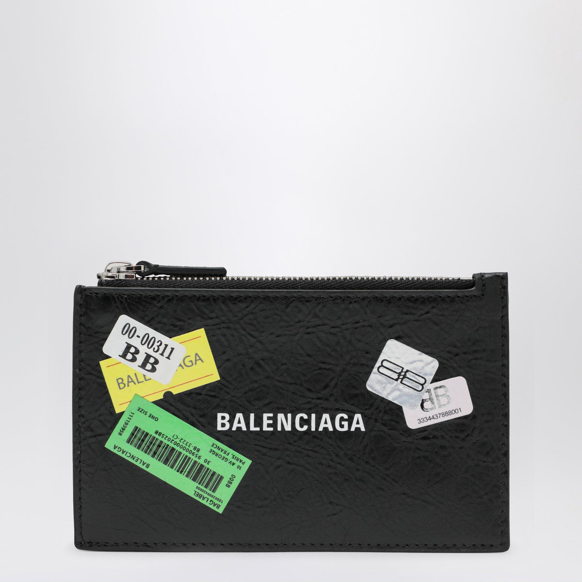 Balenciaga バレンシアガブラックキャッシュカードホルダー - Image 4