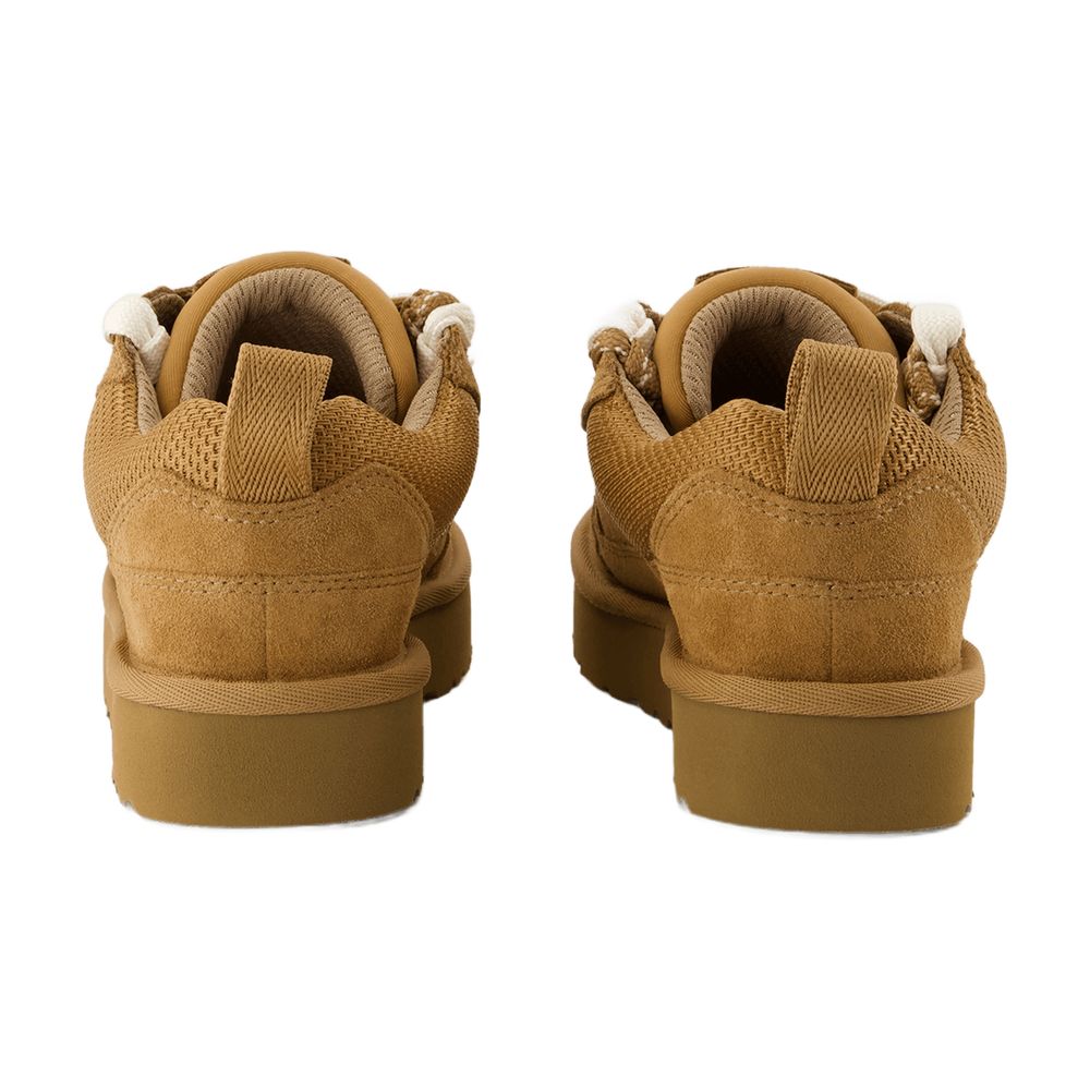 Ugg W Lo Lowmelスニーカーugg革茶色 - Image 4