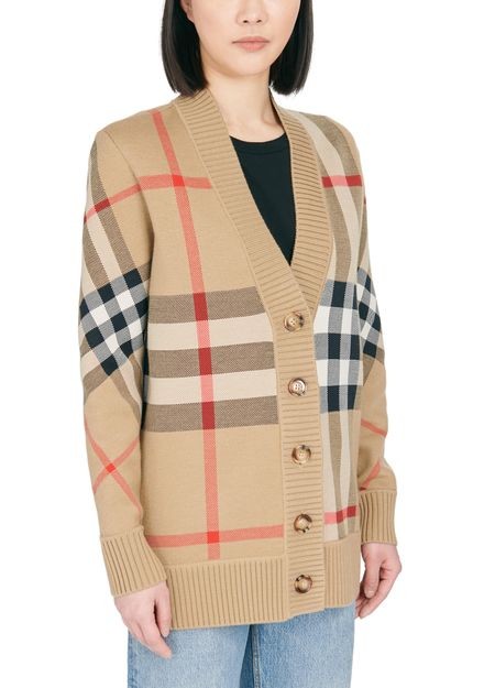 BURBERRY チェック カーディガン - Image 4
