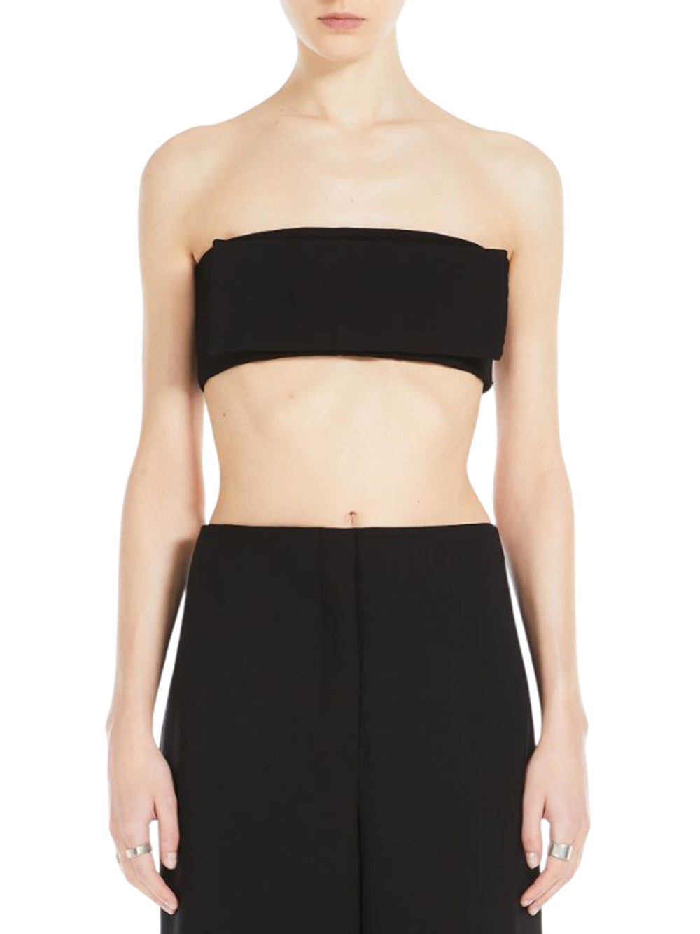 Sportmax ビスコースのSportMax Bandeauトップ - Image 4