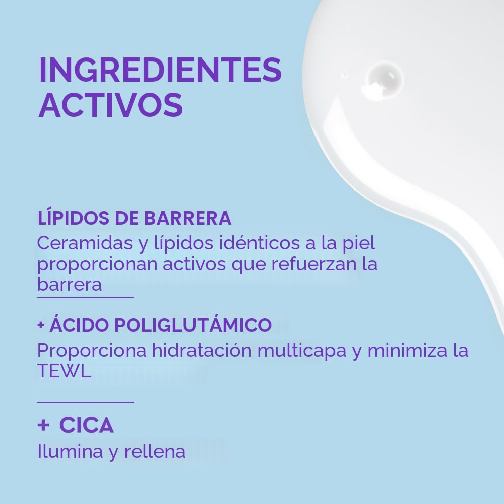 BYOMA Tónico lechoso hidratante - Tónico luminoso y ultrahidratante para la cara - Alivia la piel, bloquea la humedad, reduce el enrojecimiento - Reparación de barreras - 5.07 onzas líquidas