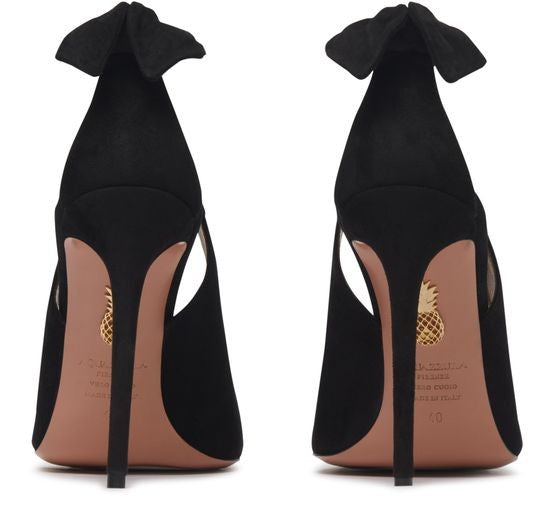 AQUAZZURA Bow Tie 105 パンプス - Image 4