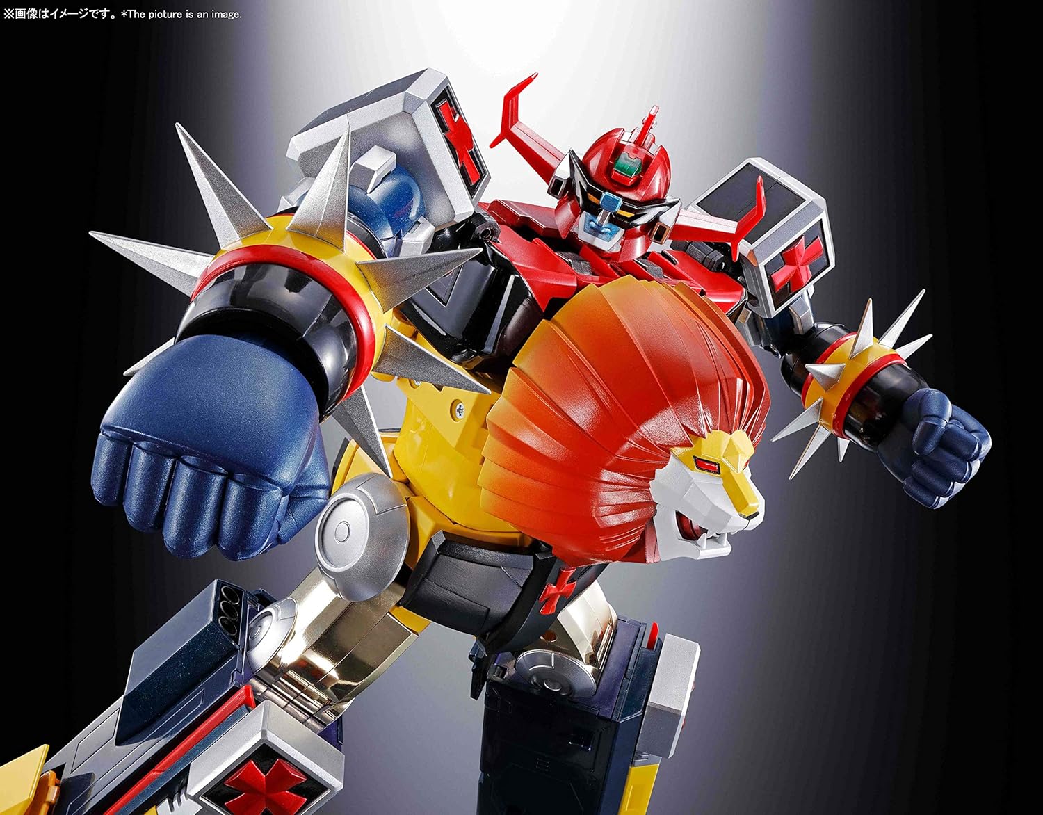 Soul of Chogokin GX-59R Mirai Robo Daltanias, Approx. 10.6 inches (270 mm), Die Cast & ABS & PVC Pre-painted Action Figure